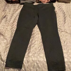 Black medium flannel pants